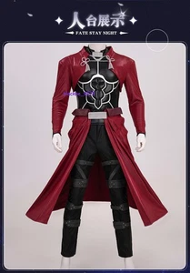 Fate/stay Night Emiya Cosplay Kostüm Komplettset Outfit Spiel Anzug Halloween  - Bild 1 von 18