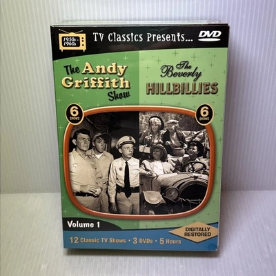 TV Classics Presents: Andy Griffith Show / Beverly Hillbillies (3 DVD Set) ● NEW - Image 1 of 4