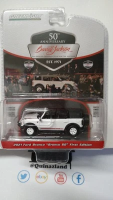 Greenlight Barrett-Jackson 2021 Ford Bronco ""Bronco 66"" prima edizione (NG70) - Immagine 1 di 2