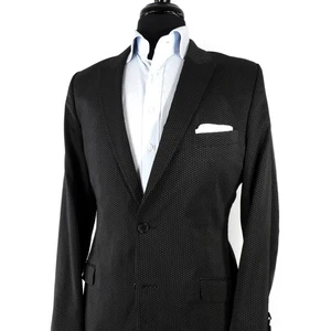 Versace Peak Lapel Sparkling Wool Blend Lightweight Evening Dinner Jacket 38 R - Picture 1 of 17