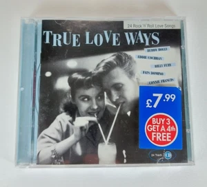 True Love Ways Early Rock-n-Roll Love Songs Various Artists  Audio Music CD - Imagen 1 de 4