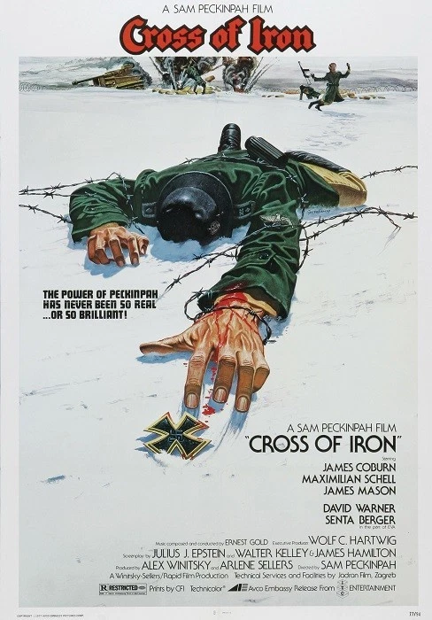 Cross Of Iron movie poster print - Sam Peckinpah, James Coburn