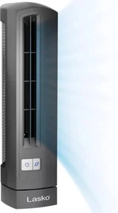 Lasko Oscillating Tower Desk Fan Air Stik Ultra-Slim 14" Small Portable Quiet - Picture 1 of 11