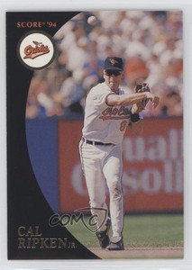 1994 Score Burger King Cal Ripken Jr Gold Cal Ripken Jr #2 HOF