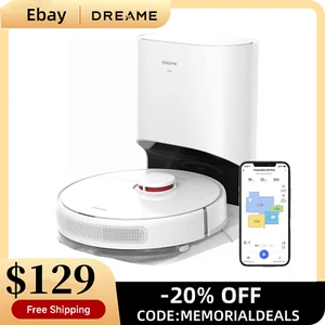 DREAME D10 Plus Robot Vacuum and Mop Auto-Cleaning Empty Seller Refurbishedop - Picture 1 of 7