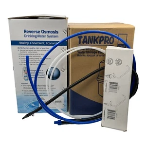 Aqua Flo 4 Stage Quick Change Under Sink Filter Reverse Osmosis System - Picture 1 of 4