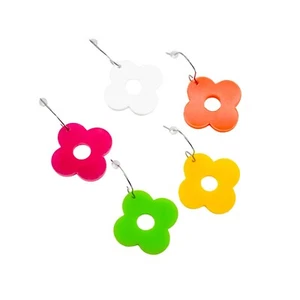 Pendientes de flores estilo años 60 Groovy hippie flores joyas regalos para mujeres damas - Imagen 1 de 27