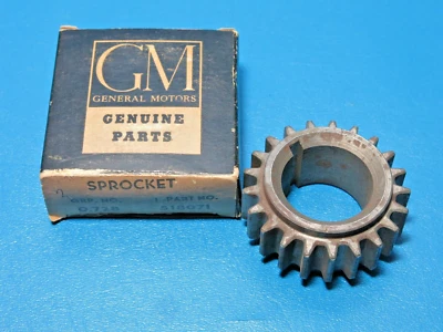 Новая из старых запасов звездочка коленчатого вала GM 1955-1962 Pontiac Bonneville Catalina Ventura 0518071 - Изображение 1 из 4