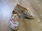 Women's Hotter Mabel Canvas Shoes, Size 9 M, Floral - Very CLEAN! EUC