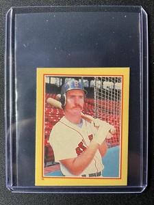 1984 Fleer Star Stickers Wade Boggs #11 Red Sox!!!