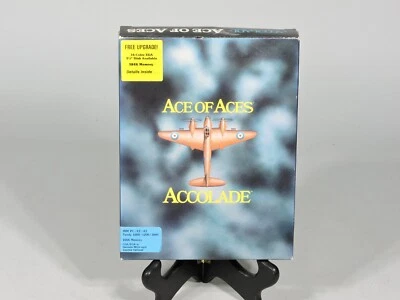 Vintage Ace of Aces Video Game 5" Floppies by Accolade - Image 1 of 3