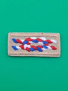 Adler Pfadfinder Rang Uniform Knoten Aufnäher geprägt Kunststoffrücken BSA Pfadfinder Amerika NEU - Bild 1 von 2