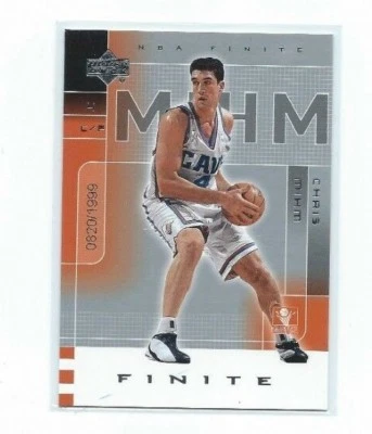 Chris Mihm  #  820 /  1999  Cavaliers  Upperdeck - Image 1 of 2