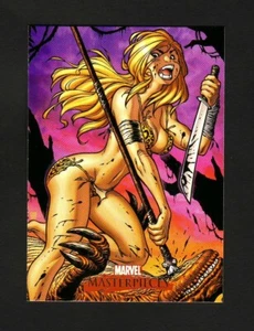 UPPER DECK MARVEL MASTERPIECES 2 2008 BASE CARD 77 SHANNA - Bild 1 von 3