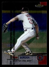 Tom Gordon 1999 Finest  Card #62 Boston Red Sox