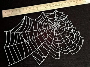 COBWEB Plantilla Halloween Aerógrafo Cara Cuerpo Pintura Web Fiesta Textura Reutilizable - Imagen 1 de 3