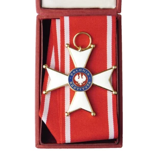 4399 WW2 POLISH ORDER OF POLONIA RESTITUTA COMMANDER'S CROSS 1918 POLAND - Picture 1 of 6