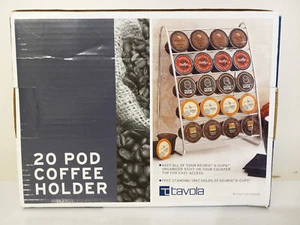 Coffee Pod Storage Holder Organizer Compatible with Keurig K-Cup Pods 20 Cup - Picture 1 of 5