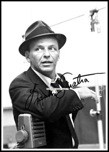 Frank Sinatra, Autographed, Cotton Canvas Image. Limited Edition (FS-9) - Picture 1 of 1