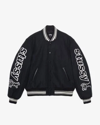 Chaqueta deportiva grande Stussy Letterman  Foto 1 de 3