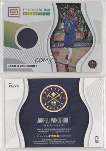 2018-19 Panini Status Rookie Essentials Jarred Vanderbilt #RE-JVB Rookie RC