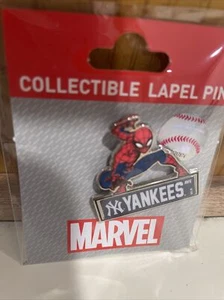 N.Y Yankees Amazing 🔥Spider Man Pin MLB. Wincraft🔥🔥⚾️⚾️ Marvel - Picture 1 of 1