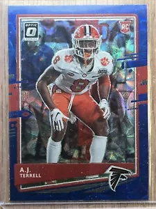 2020 Donruss Optic #105 A.J. Terrell - Rookie Blue Scope - Picture 1 of 2