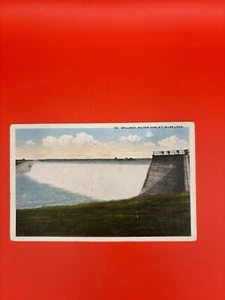 Vintage Postcard 1920's The Spillway Milton Dam 6 1/2 Miles Long Pennsylvania PA - Picture 1 of 4