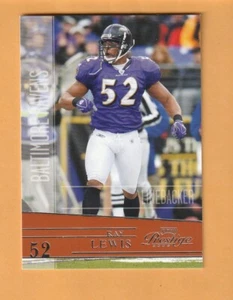 Ray Lewis Baltimore Ravens 2006 Playoff Prestige #15 Miami Hurricanes 4D - Picture 1 of 2