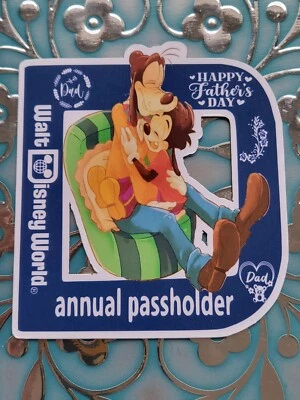 Imán portapases Disney Goofy y Max, Feliz Día del Padre Foto 1 de 4