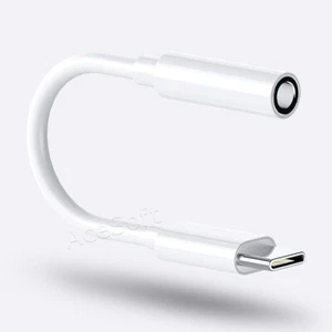 Type C to 3.5mm Earphone Audio Adapter Cable f HTC U11/U11+/U12+/U Paly/U Ultra - Picture 1 of 1