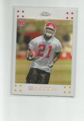 2007 TOPPS CHROME WHITE REFRACTORS #TC197 KOLBY SMITH   645/869 - Image 1 of 2