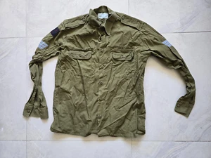 Genuine IDF   Israel Army Shirt Uniform - Size Large +Ranks  FREE SHIPPING  A862 - Picture 1 of 5