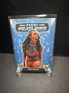 2022 Upper Deck AEW Main Features #MF-37 Red Velvet wrestling Insert card - Picture 1 of 1