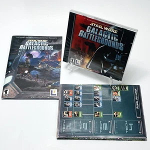 Star Wars Galactic Battlegrounds Big Box Juego PC Nuevo Precintado 2001 EA (sin caja) - Imagen 1 de 4