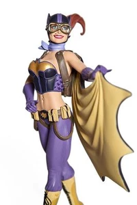 Statua Batgirl - Dc Comics Bombshells -statuetta Resina Pin-Up Style-En - Foto 1 di 3
