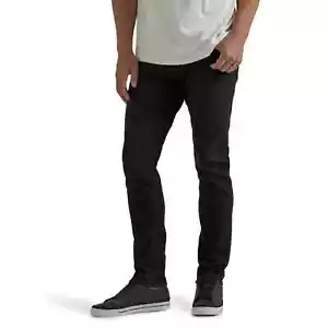 Wrangler Men's Unlimited Comfort Taper Fit Jean with Flex Waistband Black Sz 40 - Picture 1 of 6