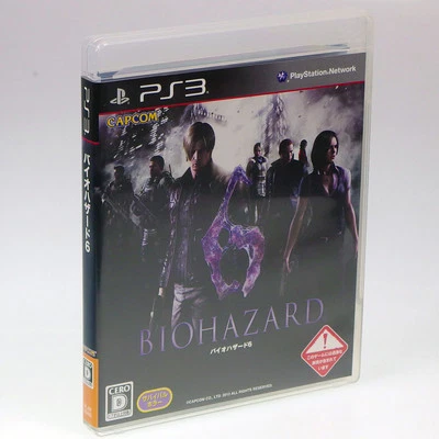 BIOHAZARD 6 Resident Evil PS3 Sony Japan Import PlayStation 3 NTSC-J CAPCOM bio - Image 1 of 2