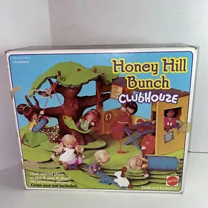 Vintage Mattel Honey Hill Bunch Clubhouse Playset Not Complete See Discription - Picture 1 of 20