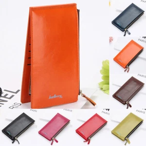 Cartera larga para teléfono con embrague plegable para varias tarjetas para mujer - Imagen 1 de 21