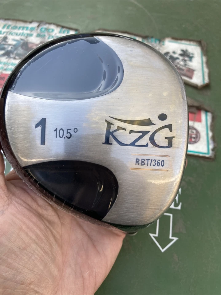 KZG Driver Black RARE RBT 360. 10.5 * Degree New NOS in Plastic Still !!! WOW - Image 1 of 4