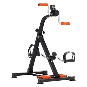 Pedal Exerciser Bike Arm&Leg Pedal Trainer for Elderly Rehab Seniors Adjustable - Picture 1 of 11