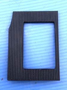 1968 CHARGER REAR DEFOGGER DASH PLATE SWITCH PANEL OEM 2857193 BEZEL - Picture 1 of 7