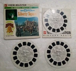 Vintage View-Master Stereo Walt Disney World Liberty Square Magic Kingdom A 950 - Picture 1 of 8