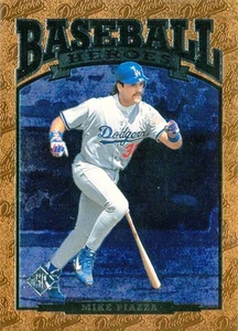 1996 UPPER DECK SP BASEBALL HEROES #87 MIKE PIAZZA (DODGERS/UD/96/INSERT/RARE) - Bild 1 von 3