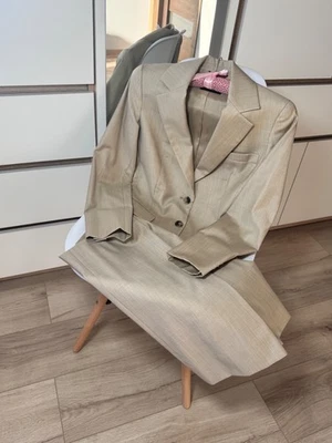 Loro Piana Wool Women Pant Suit Size 38 - Image 1 of 4