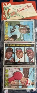 1967 Mint Topps Holiday Rack Pack W/ NL Batting, Alou, Luis Taint, Etchebarren - Picture 1 of 6