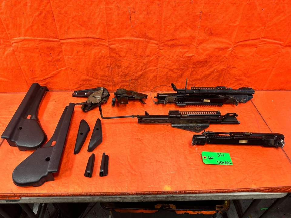 90-91 HONDA CIVIC HATCHBACK - JUEGO DE RIELES DE ASIENTO - SOPORTE DESLIZANTE RIELES IZQUIERDO Y DERECHO Foto 1 de 4