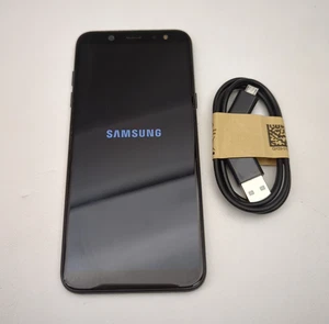 Samsung Galaxy A6 , SM-A600FN , Black, 32GB, UNLOCKED - Picture 1 of 3