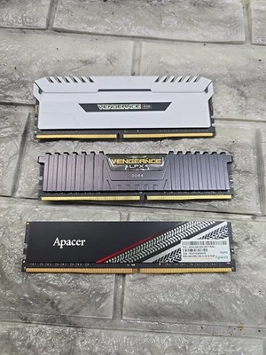 VENGEANCE RGB 24GB DDR4 3x8GB PC4 Desktop Memory  - Image 1 of 3